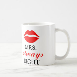 MRS. ALWAYS RIGHT KAFFEMUGG