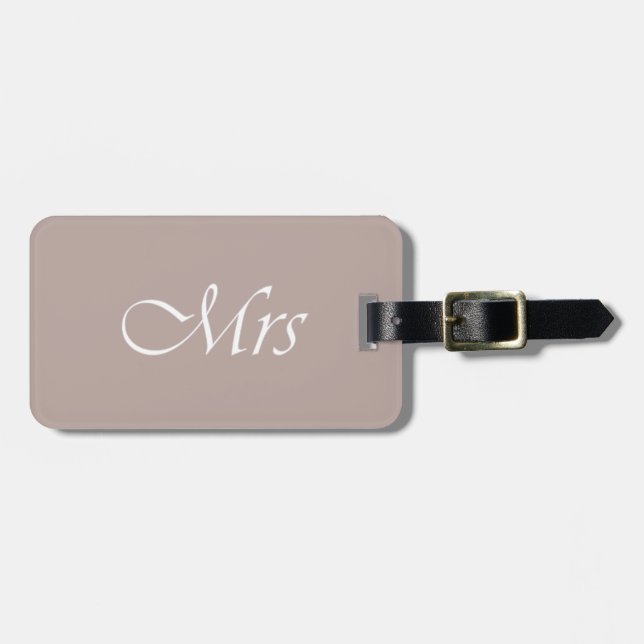 Mrs. Bagagebricka (Horisontell Framsida)