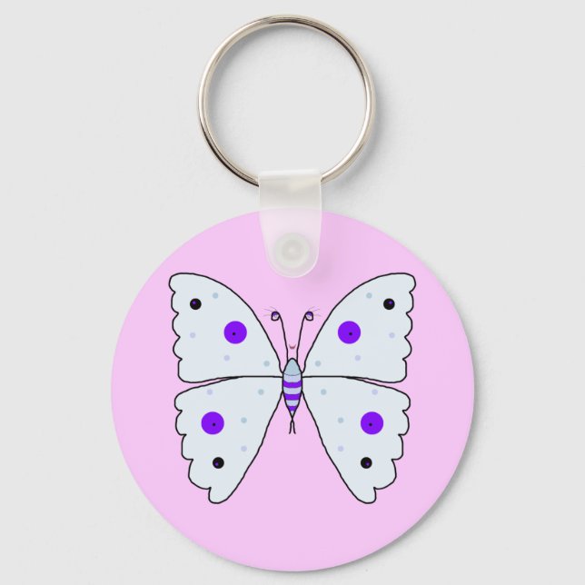 Mrs Butterfly Nyckelring (Framsida)