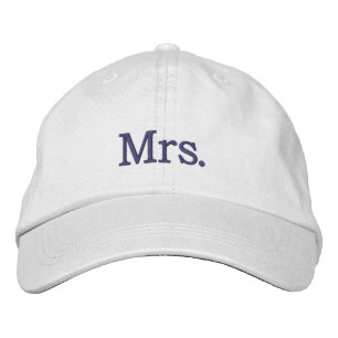 Mrs Cap Broderad Keps