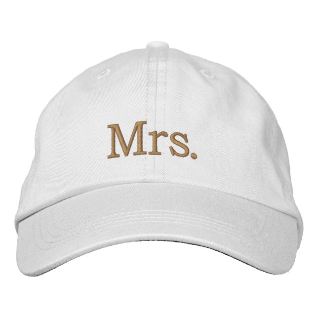 Mrs Cap Broderad Keps (Framsida)