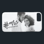 #MRS…<br><div class="desc">Jag vaknade upp något liknande #married denna! En rolig modern grafisk typografidesign med utrymme för en fotografera. Ett modernt nr. instagraminstahashtag som du ska,  använder detta mobila fodral long efter bröllopsresan. Del av en samling.</div>