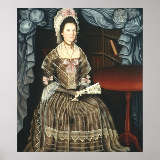 Mrs Chandler - Winthrop Chandler Fine Art Poster (Framsidan)