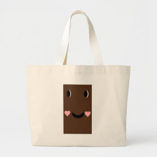 Mrs choklad jumbo tygkasse