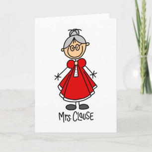 Mrs Claus Card Helgkort