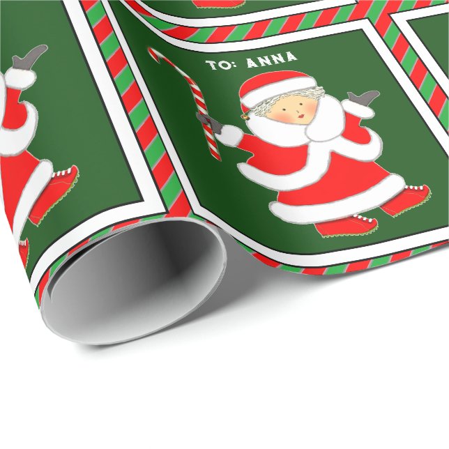 Mrs. Claus-gåvor Presentpapper (Rullad Hörn)