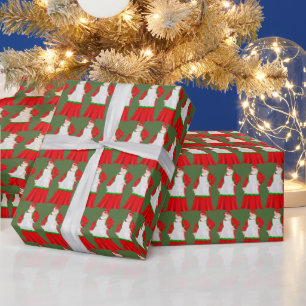 Mrs Claus Helgdag pappra Presentpapper
