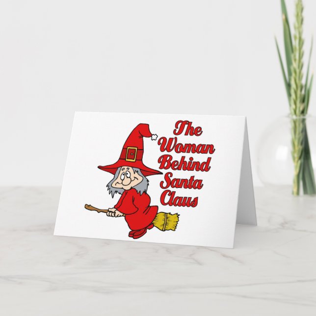 Mrs claus helgkort (Framsida)