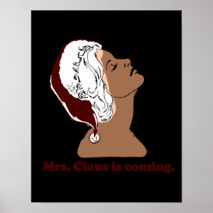 Mrs Claus kommer Poster