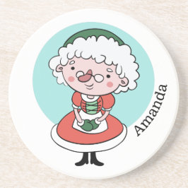 Mrs Claus-sandsten underlägg Sandsten