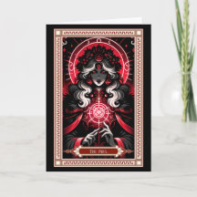 Mrs Claus Tarot Card
