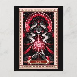 Mrs Claus Tarot Card Vykort