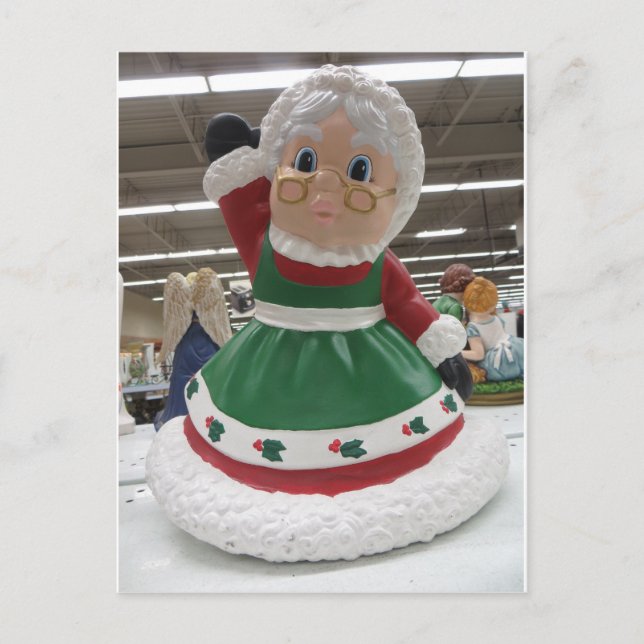 Mrs Claus Vykort (Framsida)