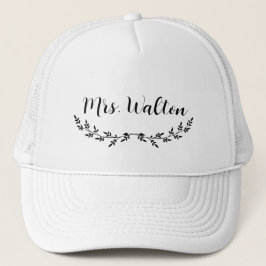 Mrs Customized Trucker Hat Keps