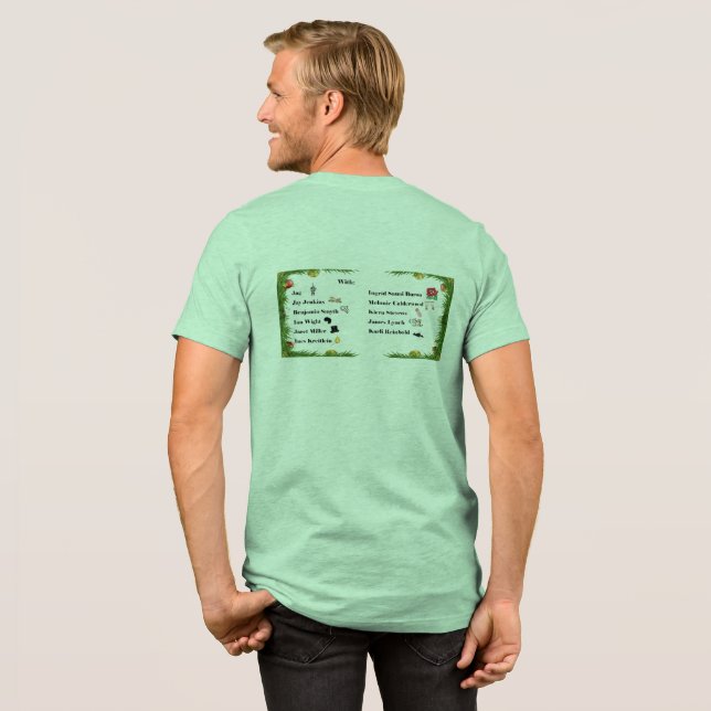 Mrs. Dilber's Christmas Carol T Shirt (Baksida full)