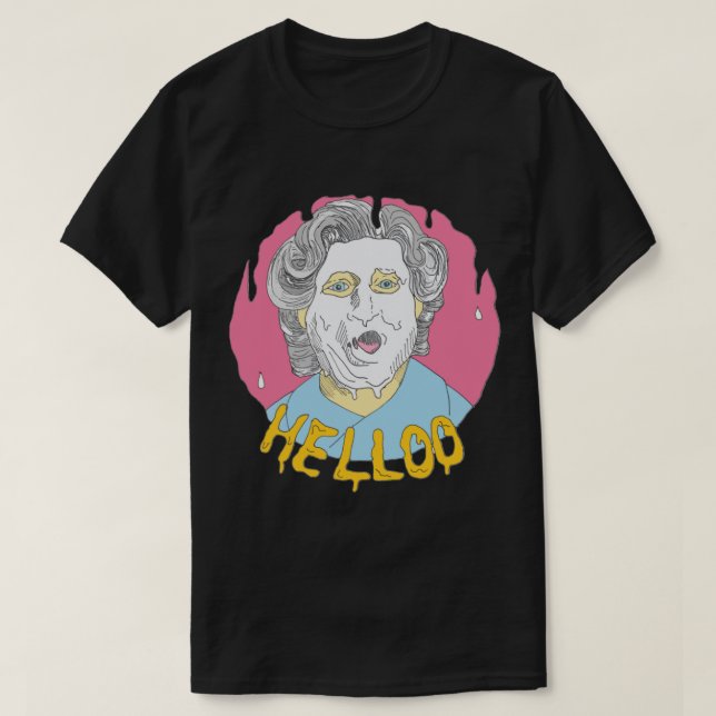 Mrs Doubtfire Hello, robbie williams, gifts for he T Shirt (Design framsida)