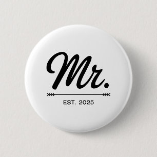 Mrs Est. 2025 Ny gifta Bröllopsfest Mr. och M Knapp