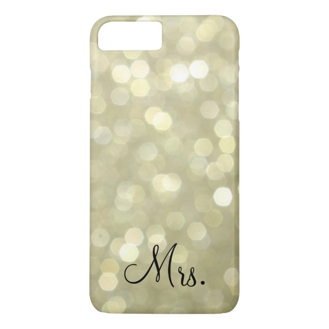 Mrs Guld iPhone 7 Plus Fodral Case-Mate iPhone Skal (Baksida)