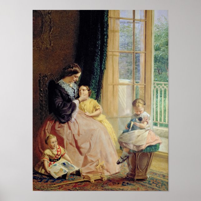Mrs Hicks, Mary, Rosa och Elgar Poster (Framsidan)