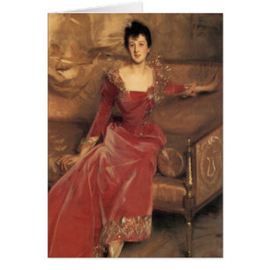 Mrs. Hugh Hammersley Hälsningskort