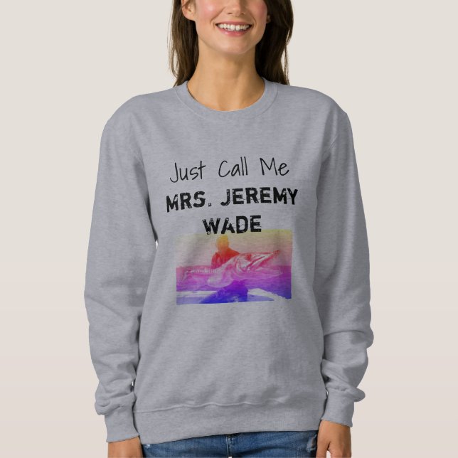 Mrs Jeremy Wade T Shirt (Framsida)