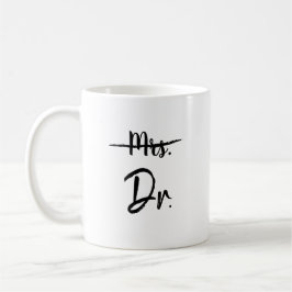Mrs Line StGenomstruken Dr Studenten Gift Kaffemugg