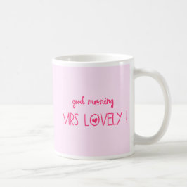 Mrs Loving Valentine Kaffemugg