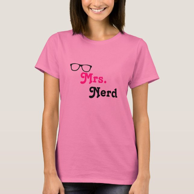 Mrs Nerd Tee (Framsida)