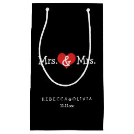 Mrs. och Mrs. Two Brides Bröllop Anpassade