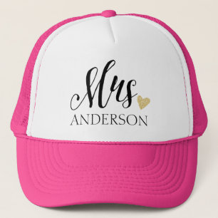 Mrs Personlig Truckerkeps