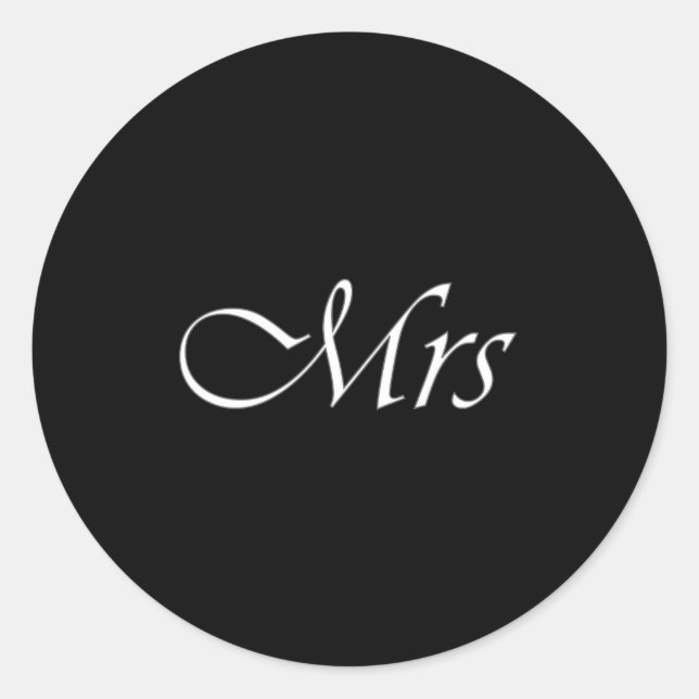 Mrs. Runt Klistermärke (Framsida)