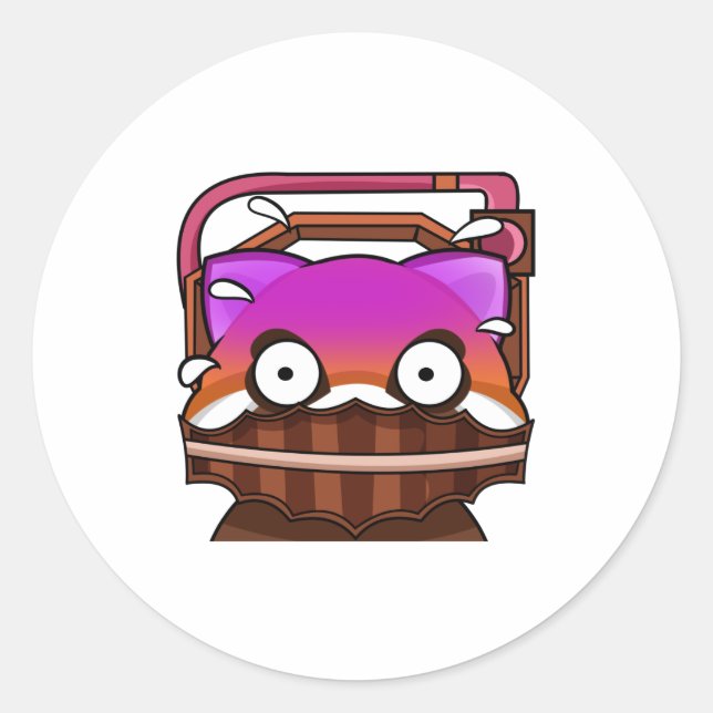 Mrs Runt Klistermärke (Framsida)