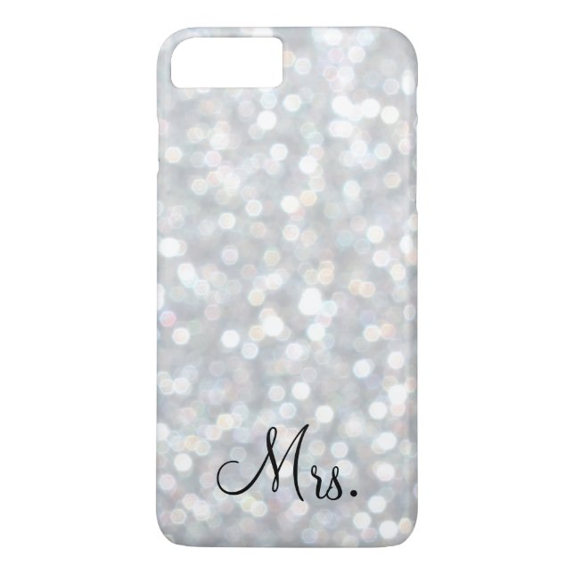 Mrs Silver iPhone 7 Plus Fodral Case-Mate iPhone Skal (Baksida)