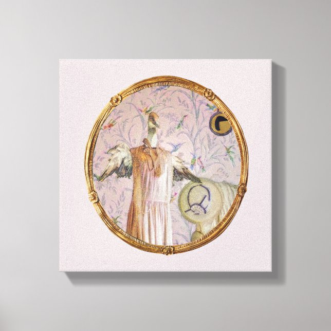 Mrs Smews Porträtt Canvastryck (Framsida)