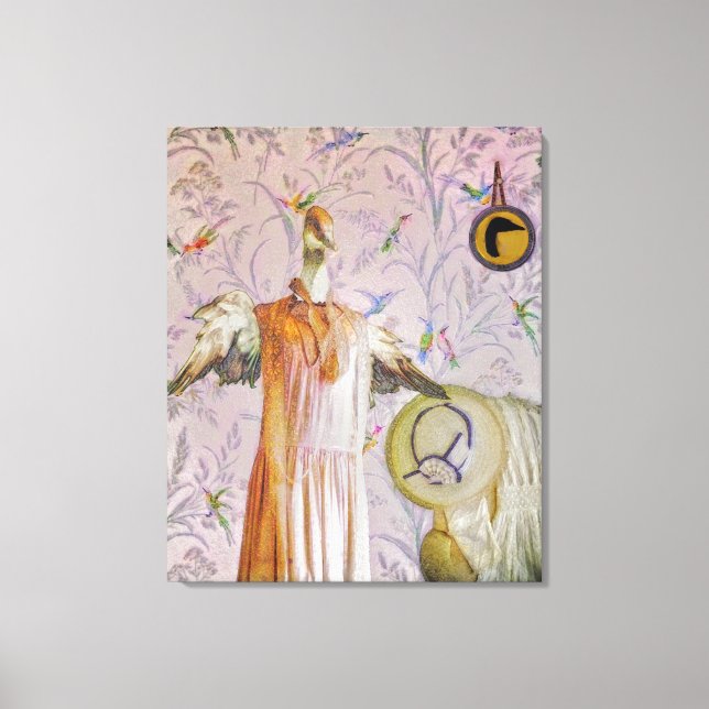 Mrs Smews Porträtt Canvastryck (Framsida)