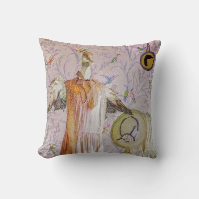 Mrs Smews Porträtt Kudde (Framsida)