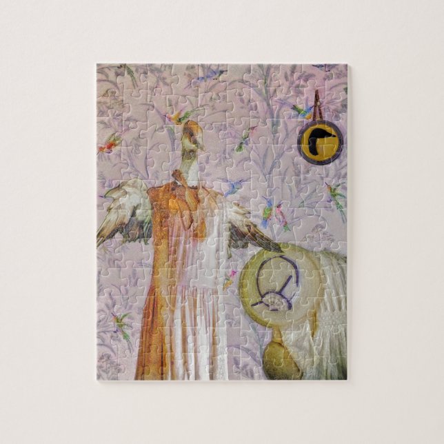 Mrs Smews Porträtt Pussel (Vertikal)