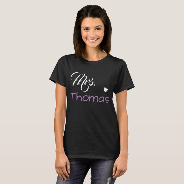 Mrs Thomas Tee Shirt (Hel framsida)