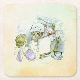 Mrs Tiggy-Winkle 1 Underlägg Papper Kvadrat