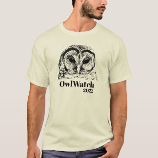 Mrs Uggla 2022 - svart på ljusskjorta T Shirt
