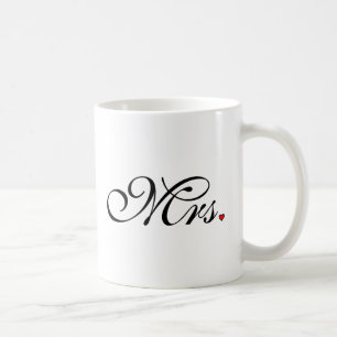 Mrs. Wife Bride Hans Newly Weds Kaffemugg