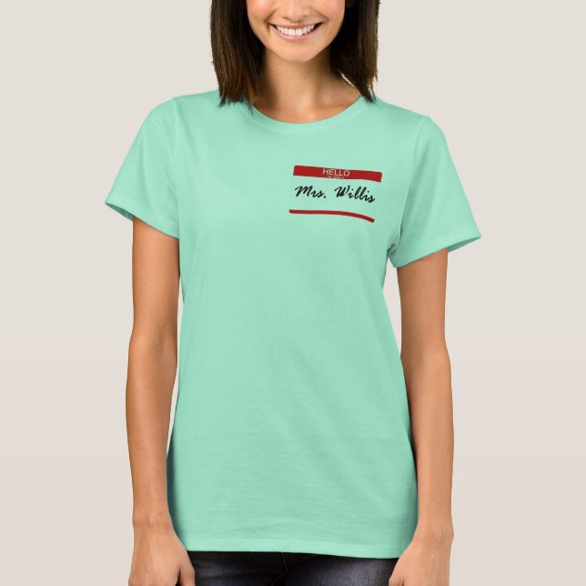 Mrs Willis Tee (Framsida)