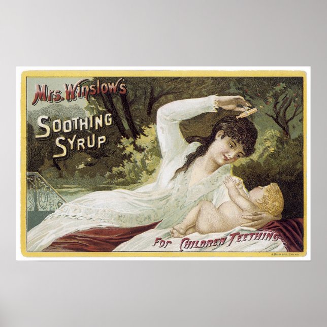 Mrs Winslows Soothing Syrup Poster (Framsidan)