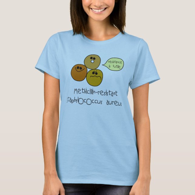 MRSA-utslagsplats Tee Shirt (Framsida)