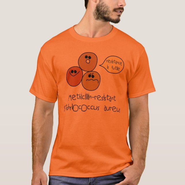 MRSA-utslagsplats Tee Shirt (Framsida)