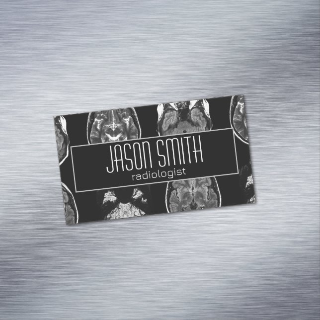 MRT-avsökning av hjärnan Magnetiska Visitkort (In Situ)