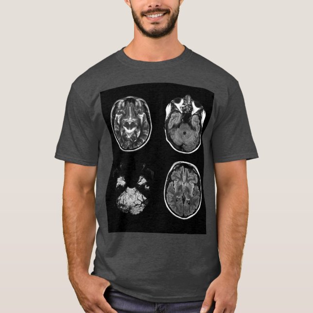 MRT-avsökning av hjärnan T Shirt (Framsida)