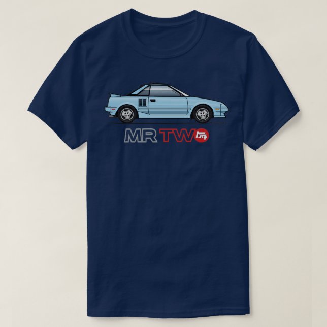MRTwoBlue T Shirt (Design framsida)