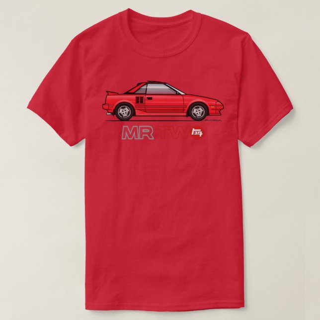 MRTwoRed T Shirt (Design framsida)