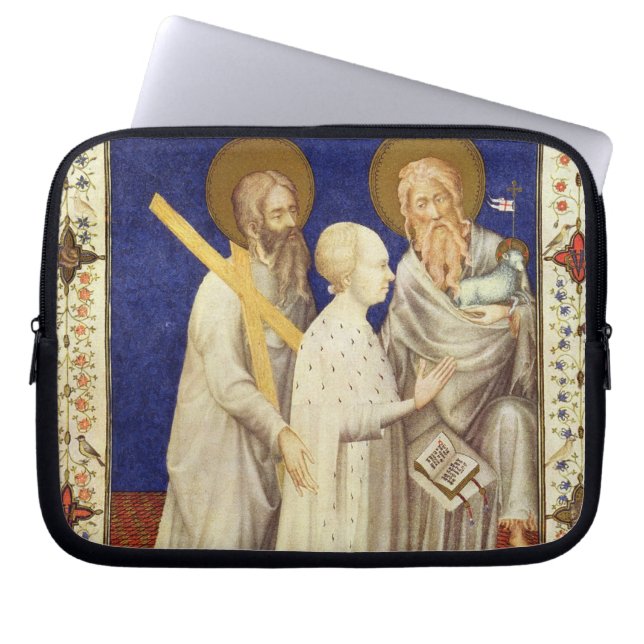 Ms 11060-11061 John, Duc de Bär på hans knävad Laptop Sleeve (Framsidan)